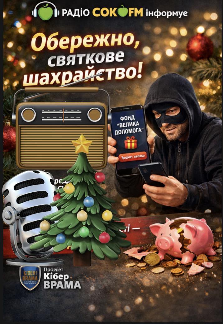 ️ Радіо СОКFM інформує