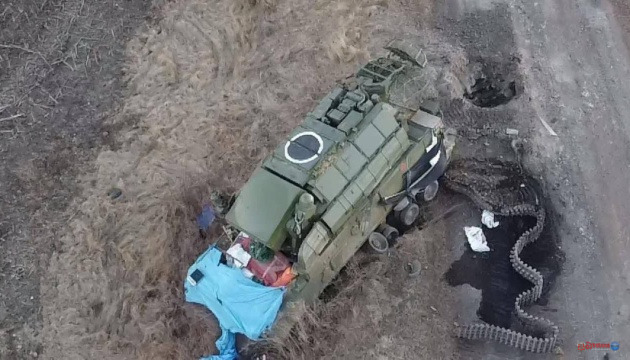 Сили безпілотних систем уразили ворожий ЗРК «Тор» на Луганщині